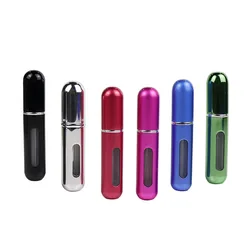 5ml 10ml 15ml 20ml 30ml Luxury aluminum refillable mini perfume bottle perfume atomizers