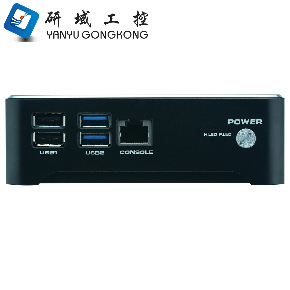 N3925BZ i3 i5 2 LAN Port Fanless Nano Computer Desktop Mini PC 12V