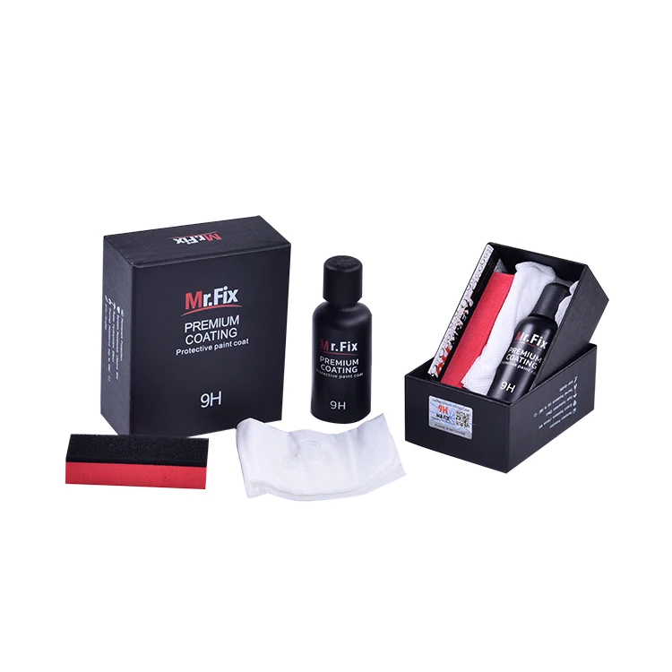 High Hardness Hydrophobic Car Paint Protection Liquid Nano Mr.Fix 9H Ceramic Car Coating