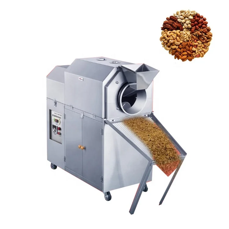 
Trade assurance wheat flour roasting machine pumpkin seeds roaster grain roasting machine 
