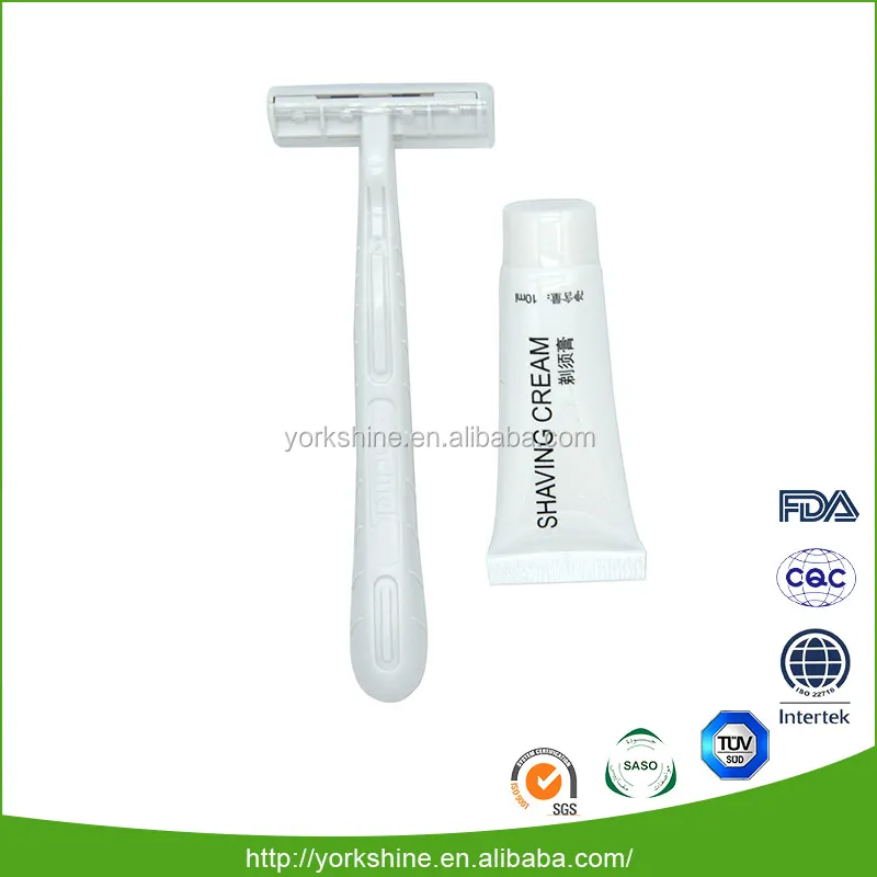 Disposal manufacturer customize shaving kit include razor
