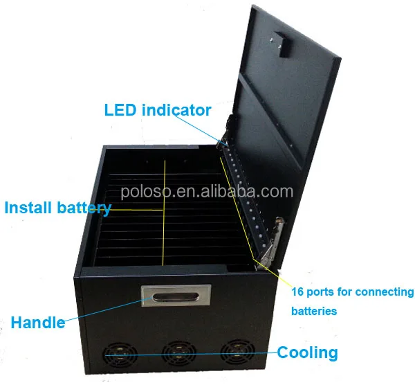 Intelligent 16Channels Laptop Battery Analyzer/Charger/Discharger/Tester for Lenovo ACER ASUS SAMSUNG DELL HP
