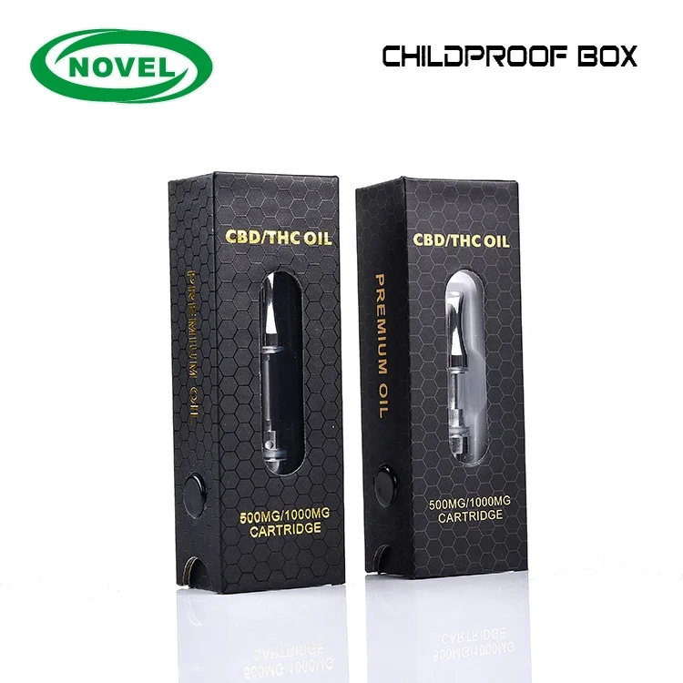 
wholesale custom empty cartridge packing paper box 510 vape cartrige packaging 