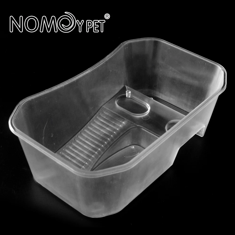 NOMOY PET wholesale hot sale extra large PP plastic open turtle tank box aquarium NX-11 XL
