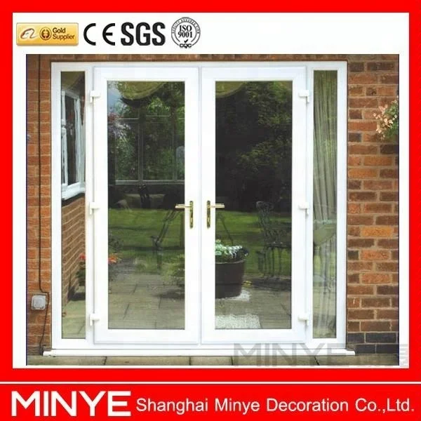 Vinyl frame security design exterior pvc glass upvc door kerala house main door design