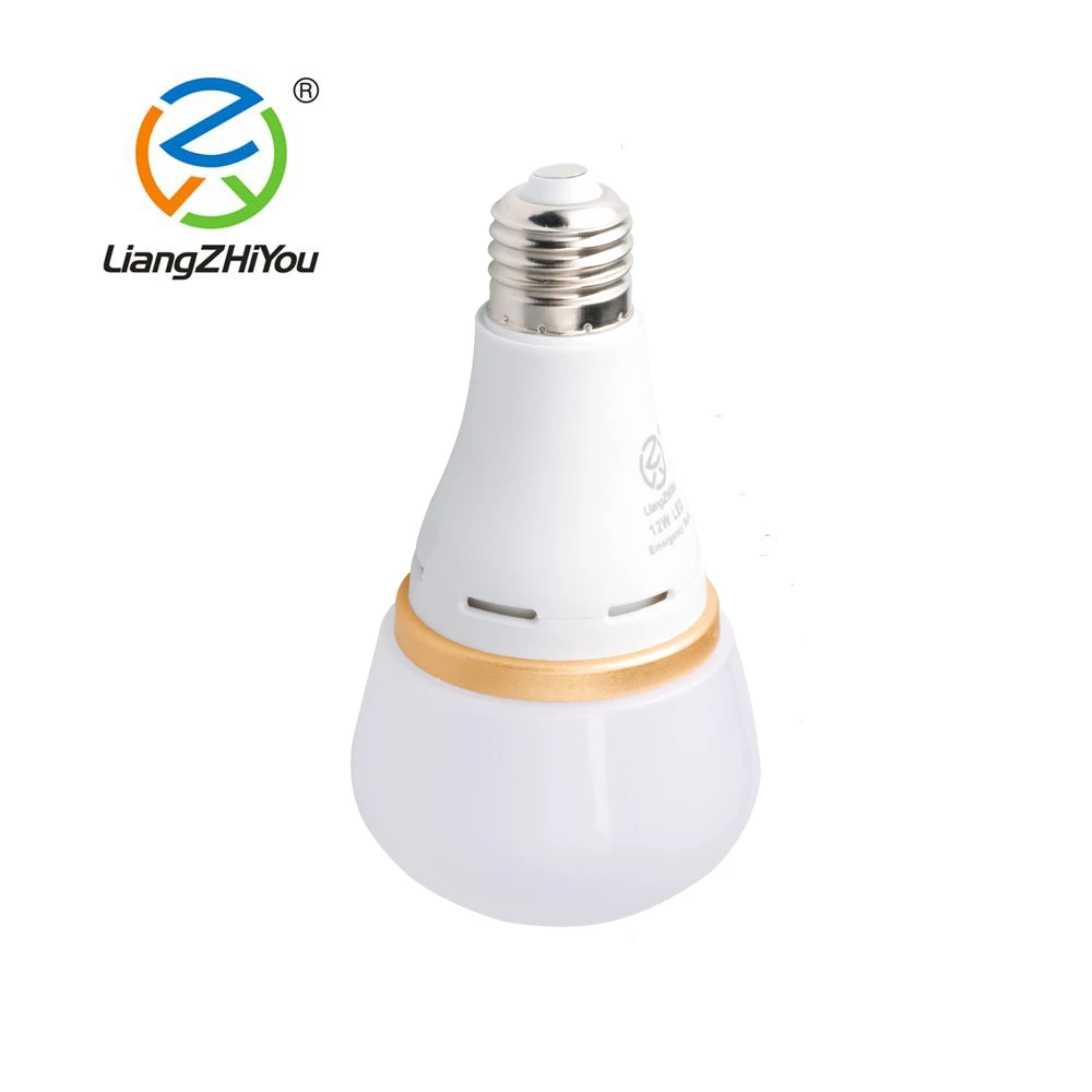 
High efficiency ABS rechargeable e27 led bulb 