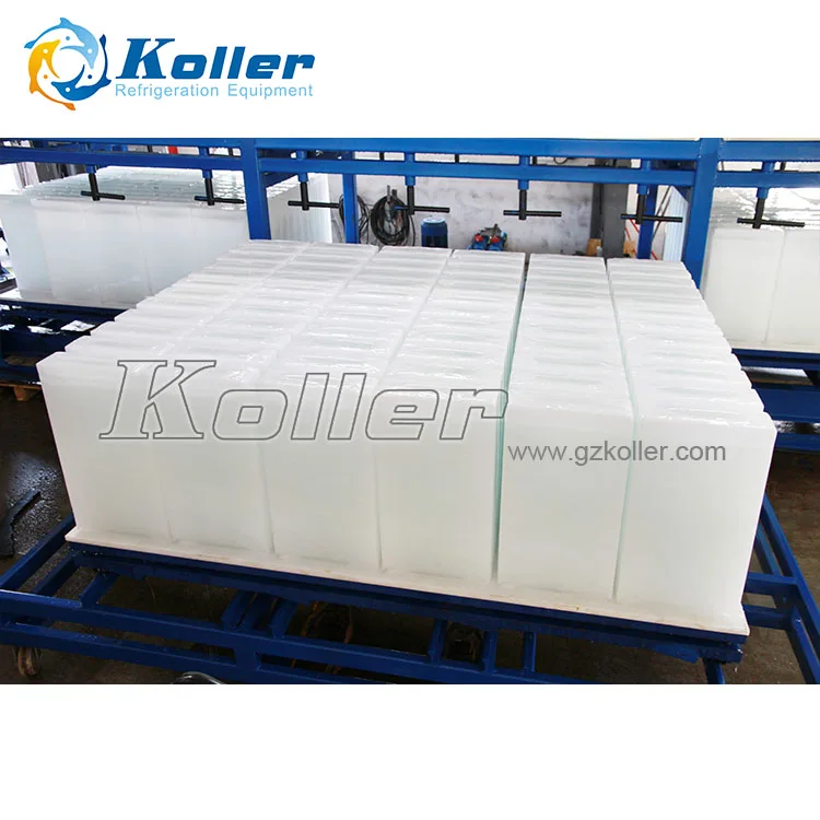 Koller 20000 кг/день DK200 автоматическая машина для прямого охлаждения льда рыбного промысла