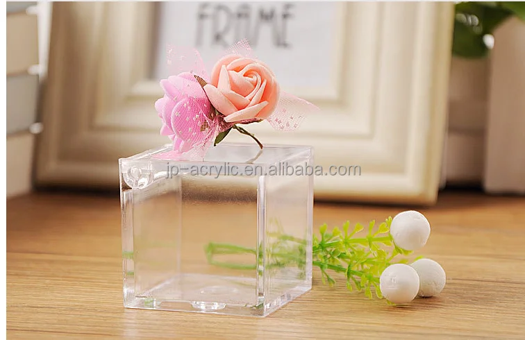 
The transparent cube of plastic produced by the original factory is a flower box 