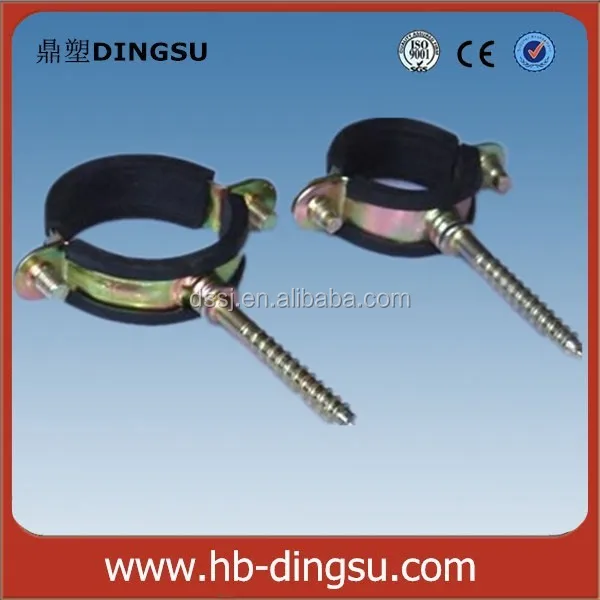 Split Ring Pipe Clamp Rubber Lined Pipe Support