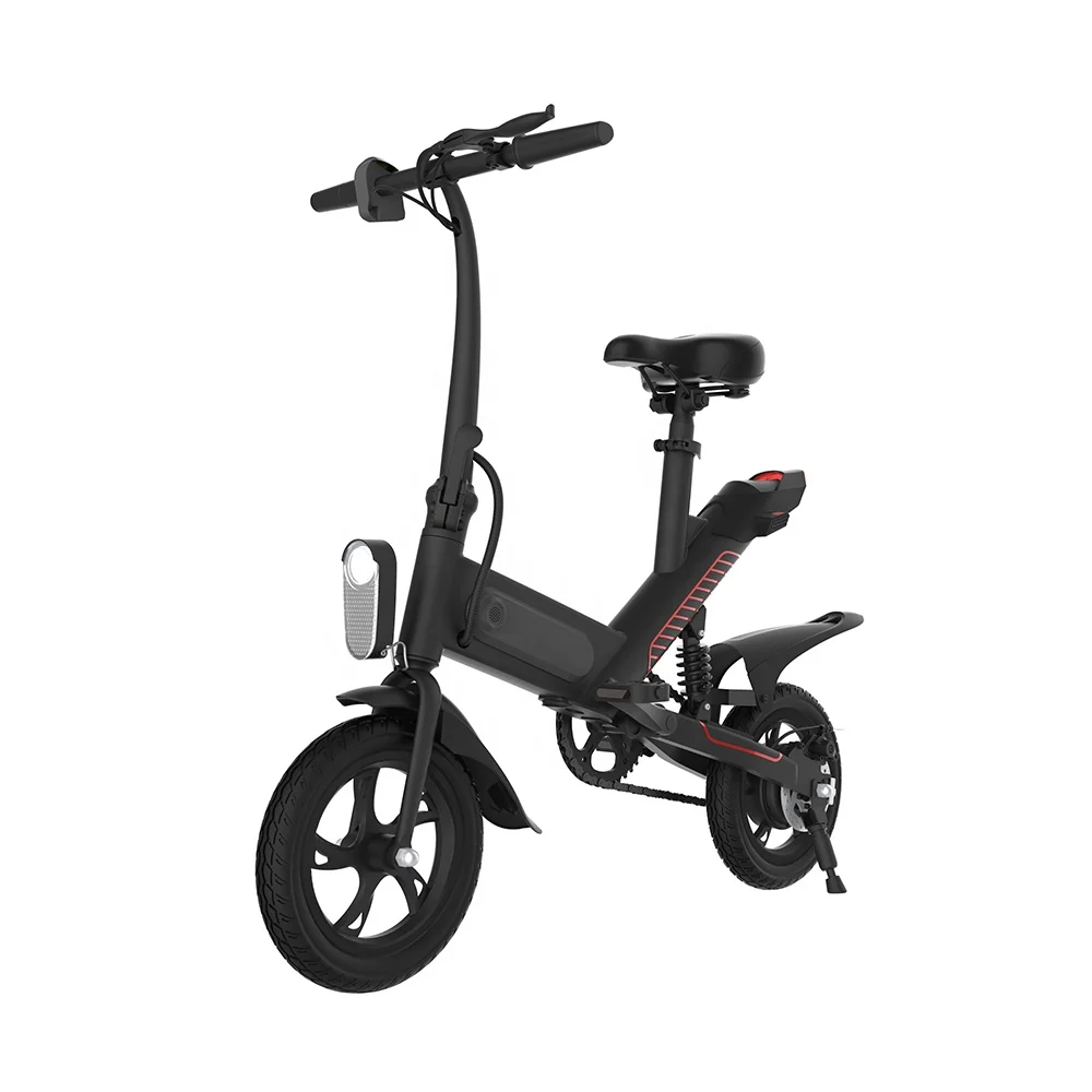 
New arrival 36v china cheapest 12 inch light small folding mini electric bike/bicycle 