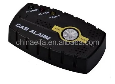 
hot selling high quality CE security approved car lpg gas leak detector alarm 