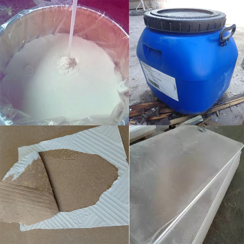 EVA emulsion white latex glue adhesive for gypsum ceiling board