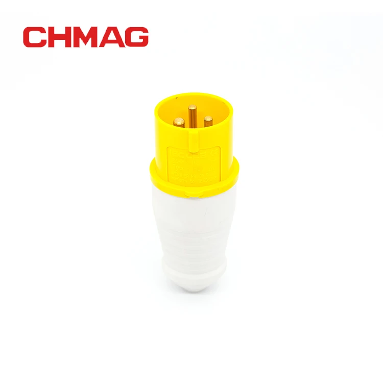 Промышленная вилка Chmag 16A/32A 110-130V 3Pin IP44