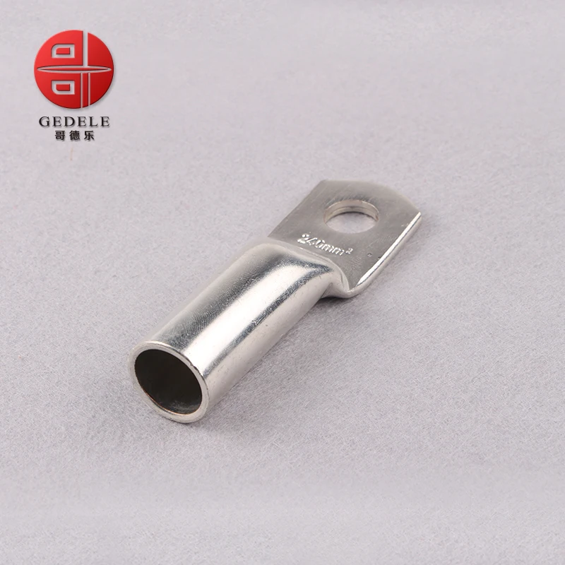Gedele DTG-50mm2 Electric terminal Copper Tubular Lugs factory price