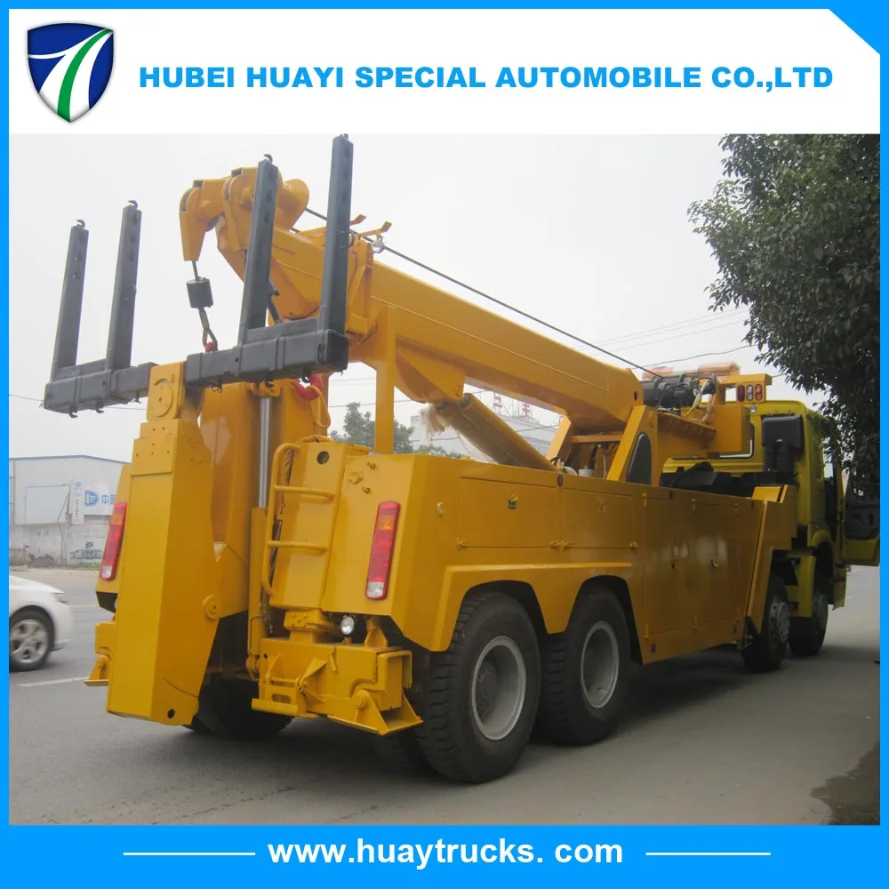 SINOTRUK HOWO 40 тонн тяжелый поворотный эвакуатор тягач буксировочный грузовик для продажи, эвакуатор тягача, эвакуатор грузовика