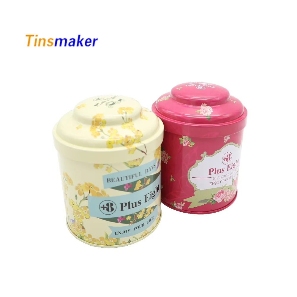 Металлические банки в форме свиньи для сахара, кофе, чая, жестяная коробка, ретро цилиндрические банки с двойной крышкой, жестяная герметичная коробка для конфет, хранения чая, кофе