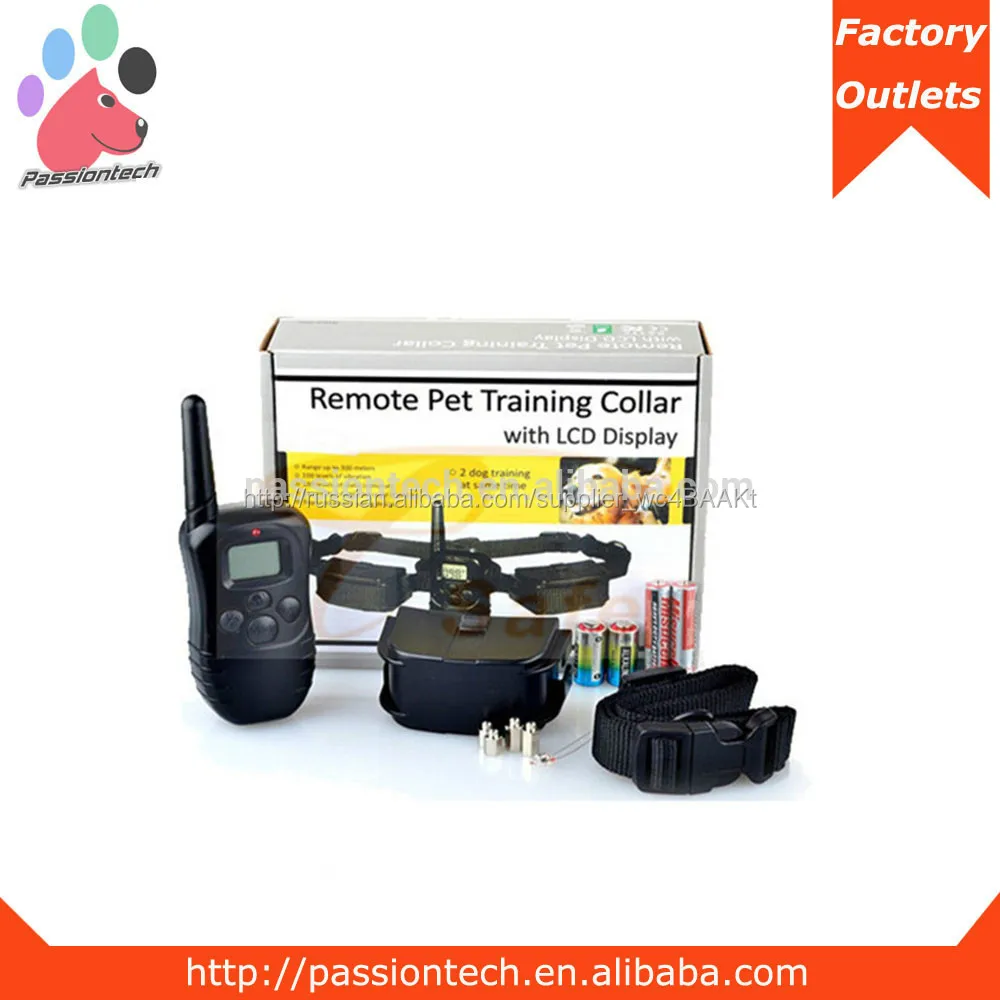 пульт дистанционного управления кинологический воротник 998D с 100 уровней вибрации и шок антистатические плюс жк-дисплей, 300 м