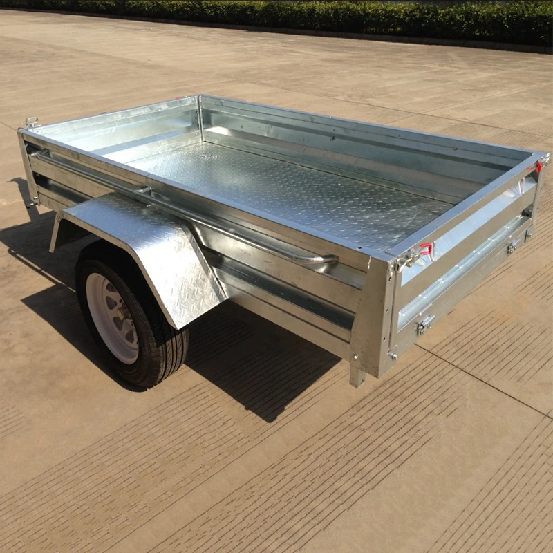 Latest product fine quality car trailer use strong box trailers made in china