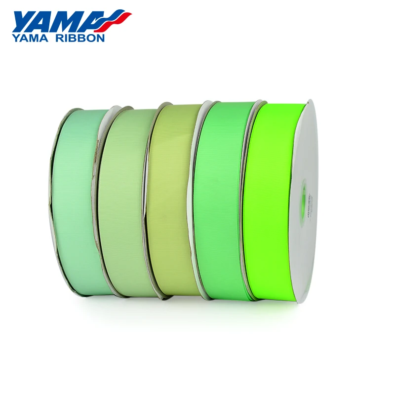 Yama Ribbon China Wholesales 3-38mm Solid Colors Polyester 100 Yards Grosgrain Ribbon Roll