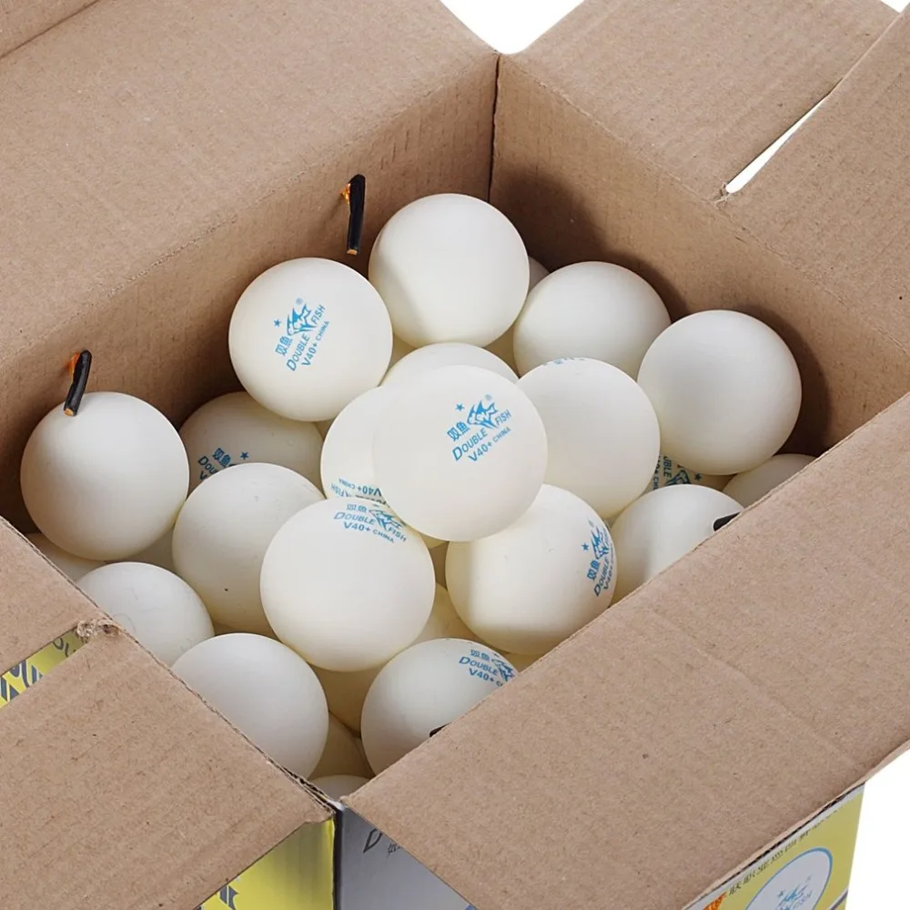 Doublefish V40+ 1 star club  robot training ABS ping pong ball table tennis