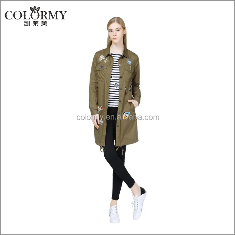 
Женский хлопка новый дизайн наружной пальто оптовая 