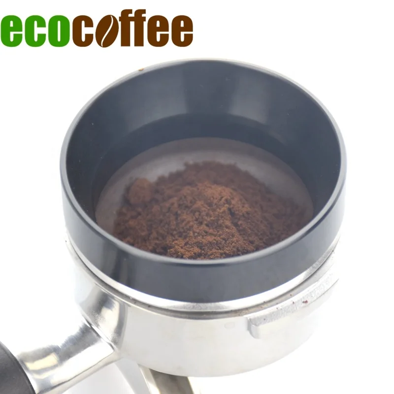 YF31Aluminum IDR Intelligent Dosing Ring Black Coffee Funnel For 58MM Portafilter