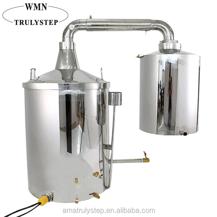 Big Capacity Double Layer 780L Ethanol Machine, Fermentation Jar, Grappa Distiller