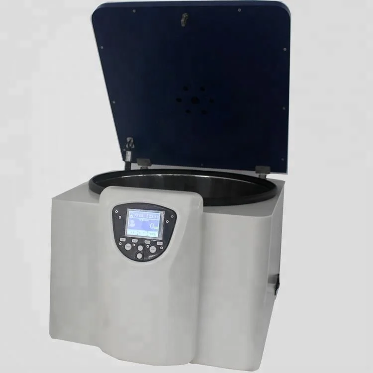 DD5 Table top lab prp centrifuge with max speed 5000rpm and swing rotor 4*500ml for lab blood testing