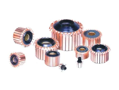 motor groove commutator for power tools