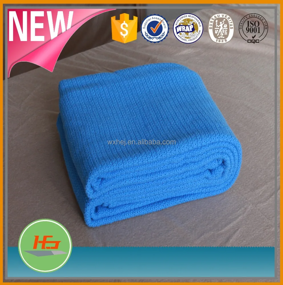 Manufacturers Of soft touch 100% cotton thermal hospital blankets