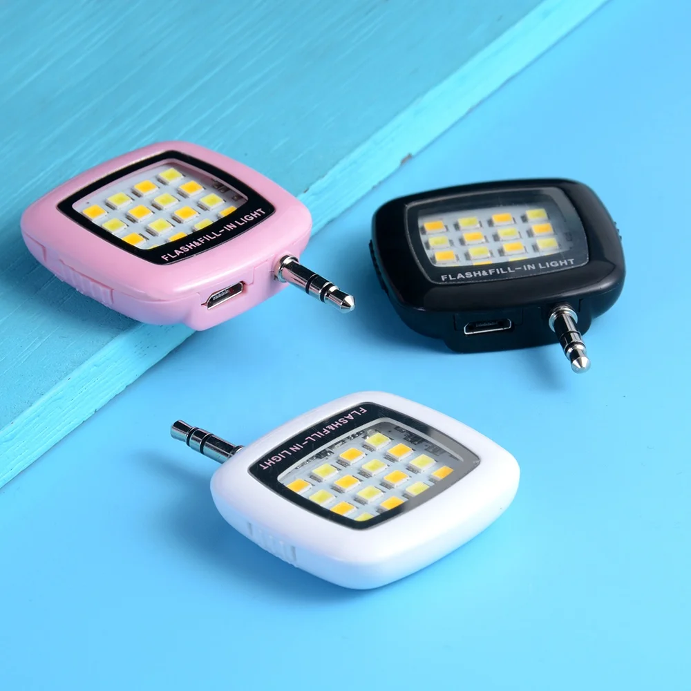 
outdoor Led camera strong Light Selfie Fill flashing Light 16 LEDS Flash Fill Light 