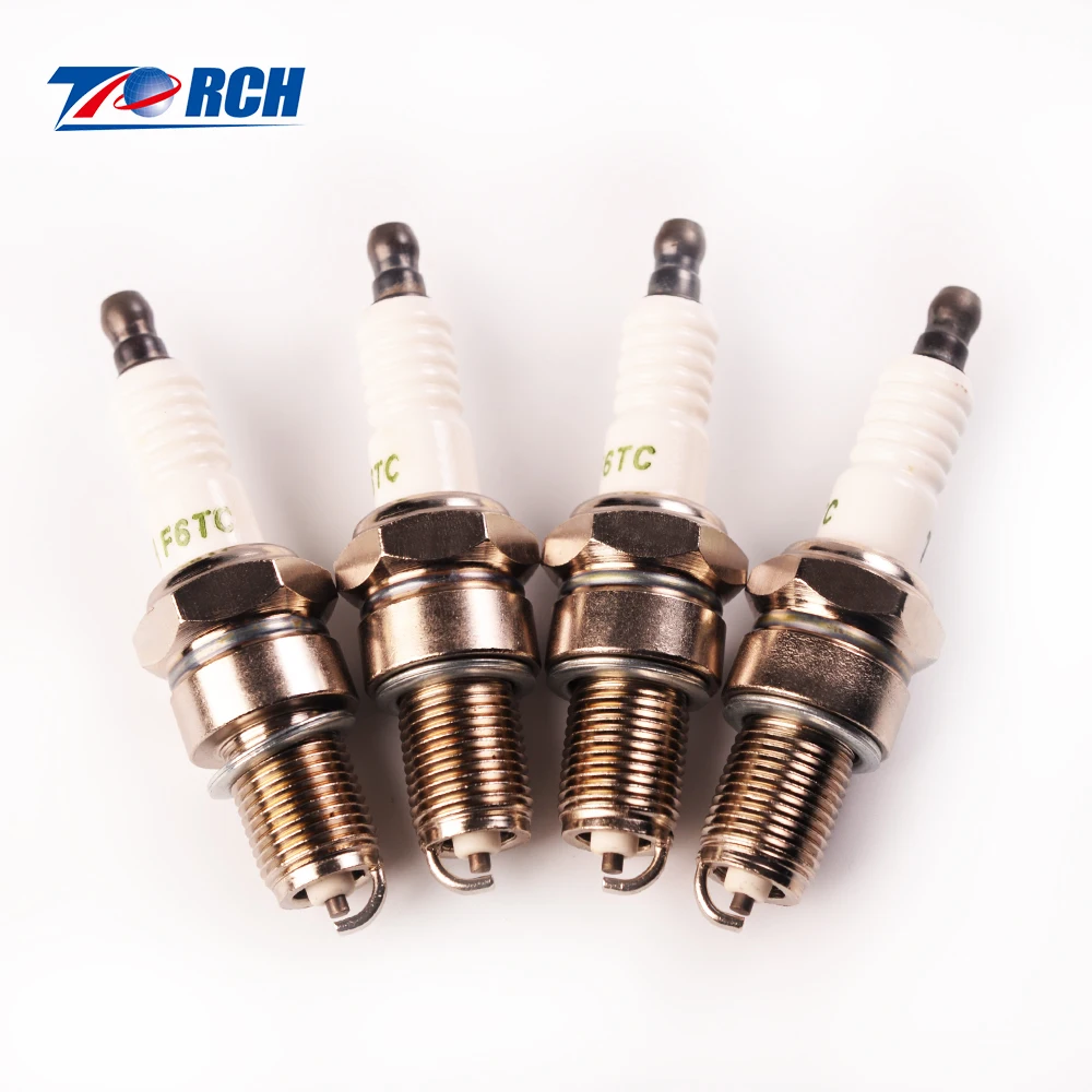 Motorcycle spark plug suppliers brush cutter bujias F7RTC A7TC ignition plug