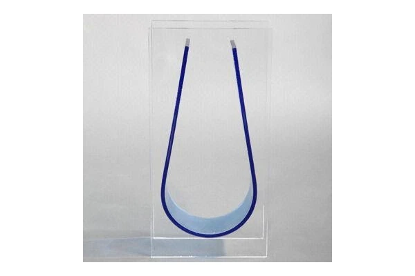 Прозрачная Элегантная акриловая декоративная ваза