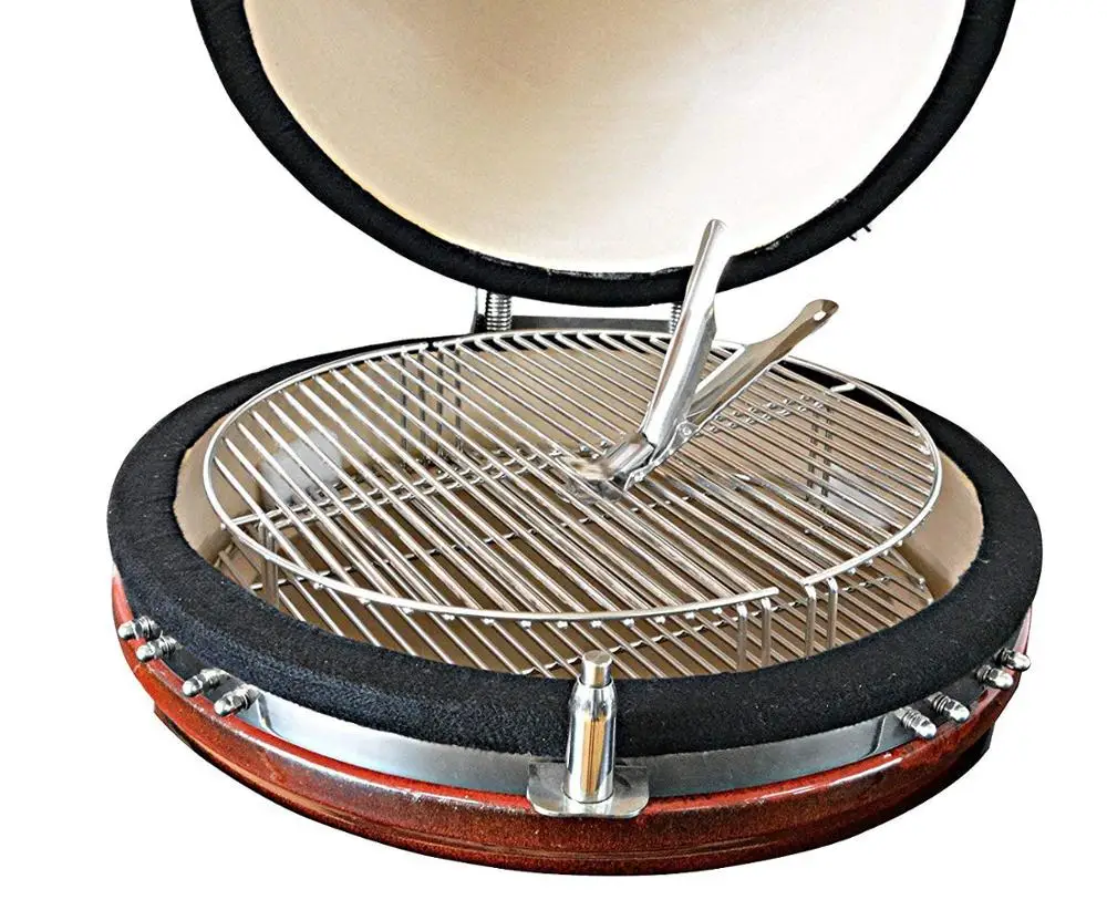 Grill Grate Lifter Gripper, Stainless steel Grill Accessories works for Charcoal Grill