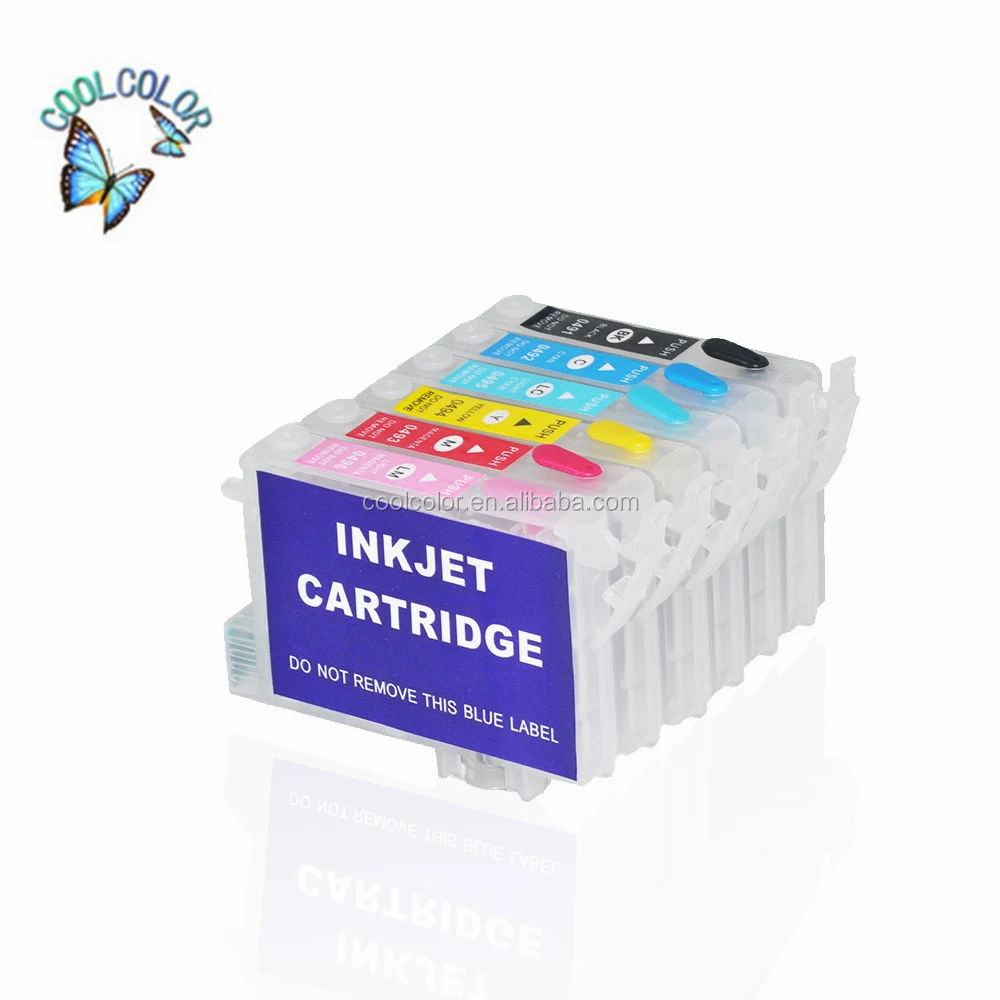 Wholesale High Quality and Best Price Refillable Cartridge T0491-T0496 For Epson