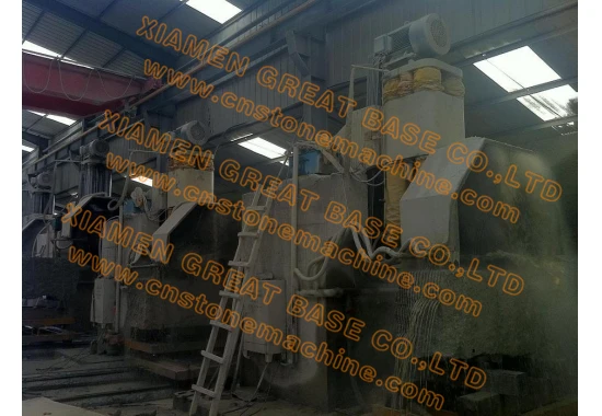 Многослойная машина для резки гранитных блоков