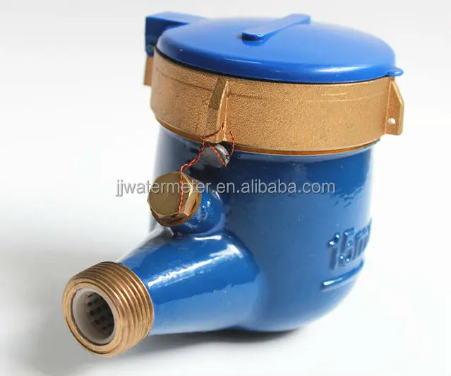 Multi-jet Dry-Dial household use  high quality brass cold water meter