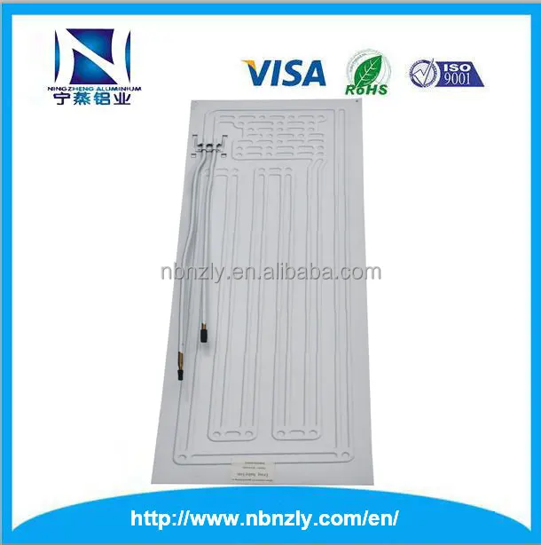 refrigerator spare parts Aluminum Roll Bond Evaporator for Kazakhstan Market R134A walk in cooler