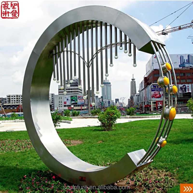 
mainstream kinetic sculpture Stainless steel lighting 