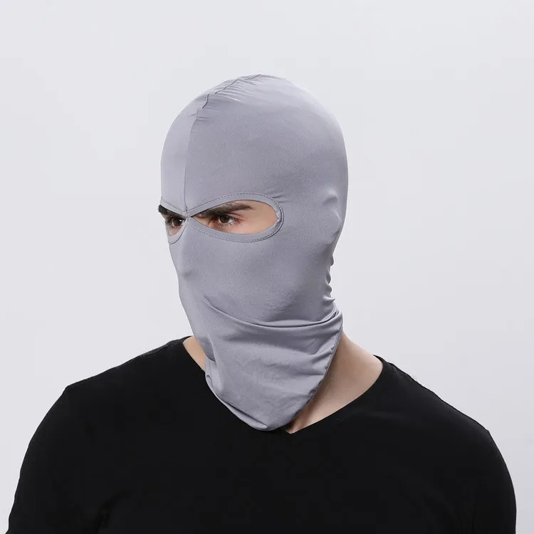 
Custom tactical military balaclava with visor mens safety ski face mask 
