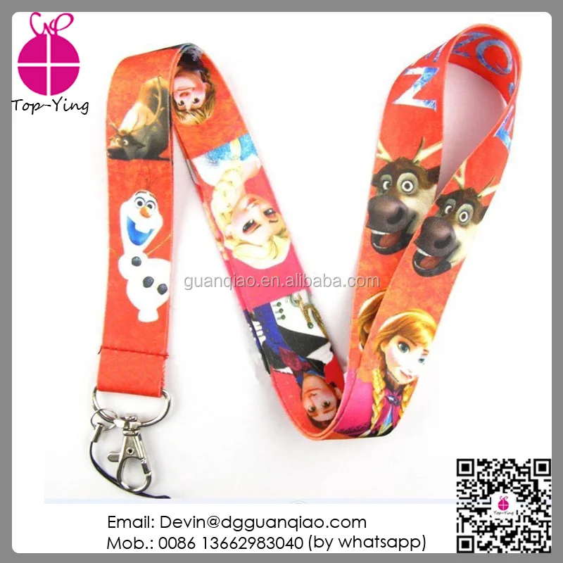 Factory price custom printed lanyard windows,polyester Microsoft lanyard