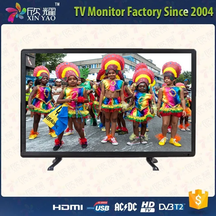 Телевидение высокой четкости 15 15.4 15.6 17 19 22 24 дюймов Портативный ЖК-дешевые солнечные Телевизор с запасных частей