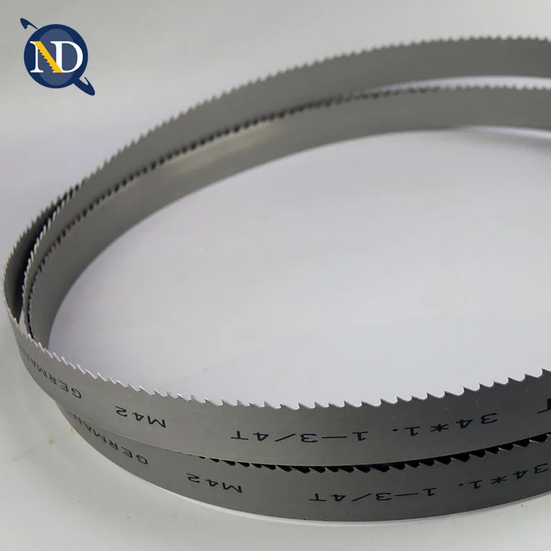 bi-metal band saw blades for cutting stainless steel