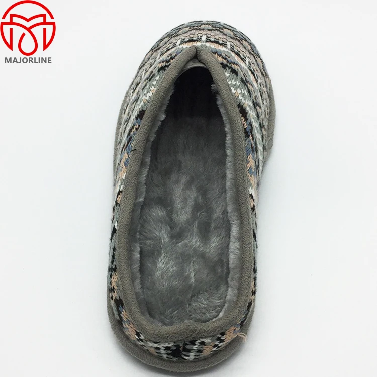 Cashmere man napping slipper shoes for indian vietnam