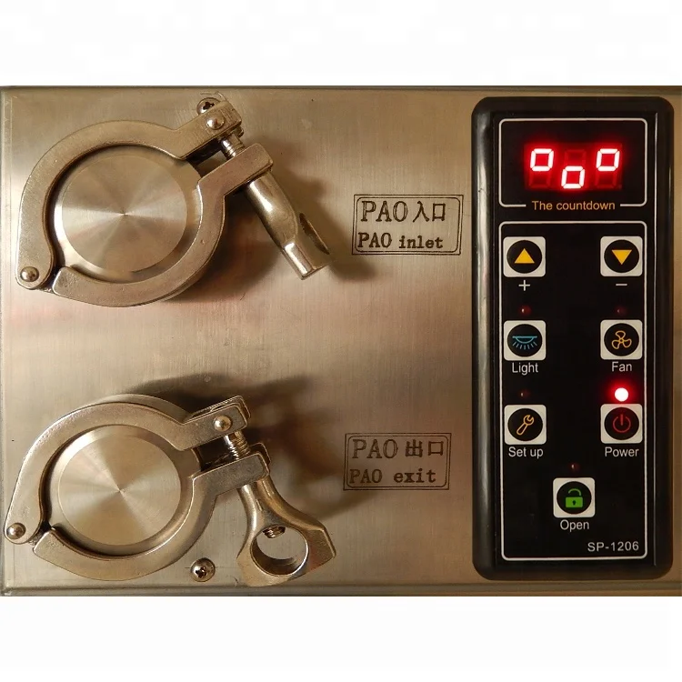 purification clean room cleanroom equipment of stainless steel DOP pass box with electronic interlocking