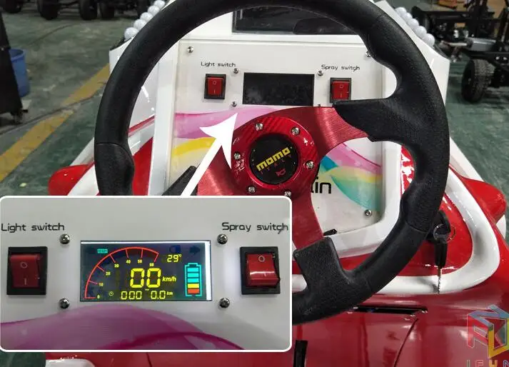 Amusement Park Shopping Mall Battery Operated Tourism Kids Electric Trackless Train