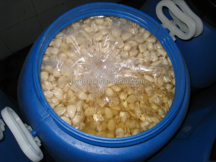 Peeled Garlic in Brine (Salt & Water)