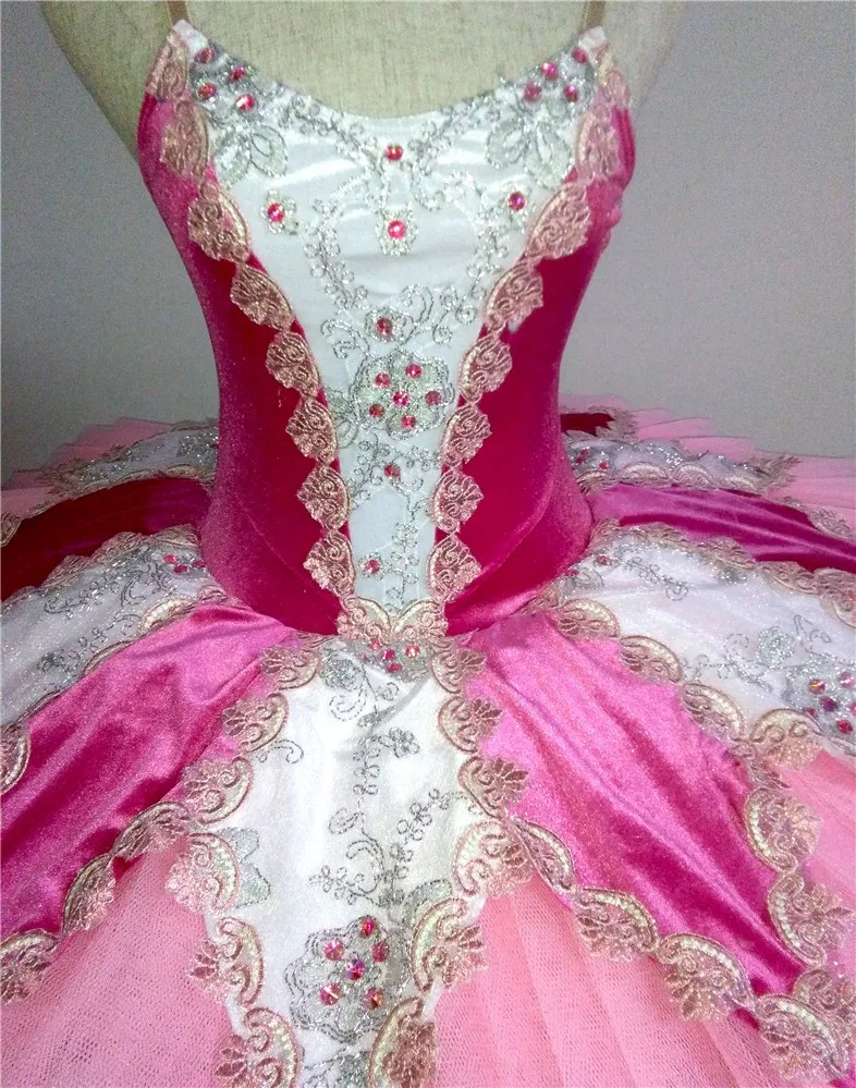 2017 New Pink adult or children ballet tutu,ballet performance costumes,ballet tutu girl ABT-075