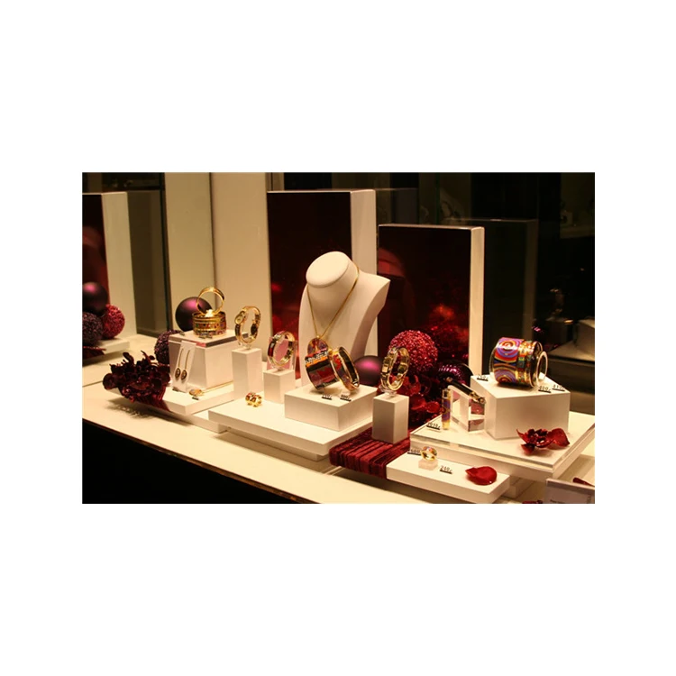 MYDARB custom Custom  Wholesale custom DIY bracelet necklace ring earring frame jewelry packaging display rack stand set for jewelry display rack necklace stand