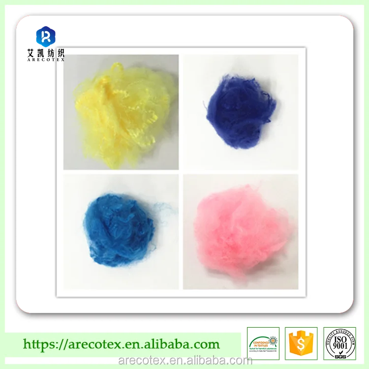 
1.4dx38mm AAA grade micro denier polyester staple fibre 